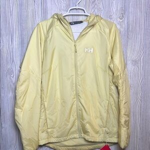 New Helly Hansen Women Rapide Lifaloft Air Jacket size Large Yellow